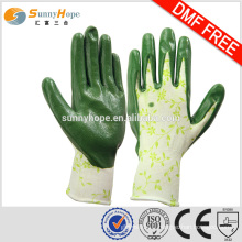 SUNNYHOPE 13gauge garden gloves with logo